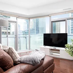 Downtown Mins From Scotiabank Arena, Tiff, Cn Tower, Union, Mtcc Apartment